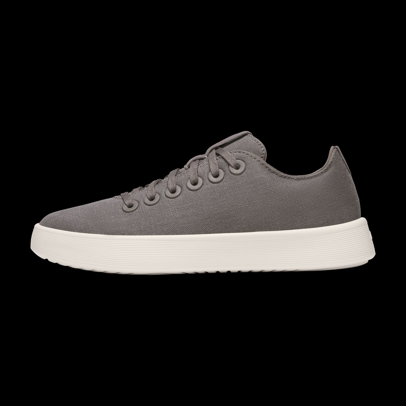 Men's Canvas Cruiser - Anthracite (Natural White Sole)