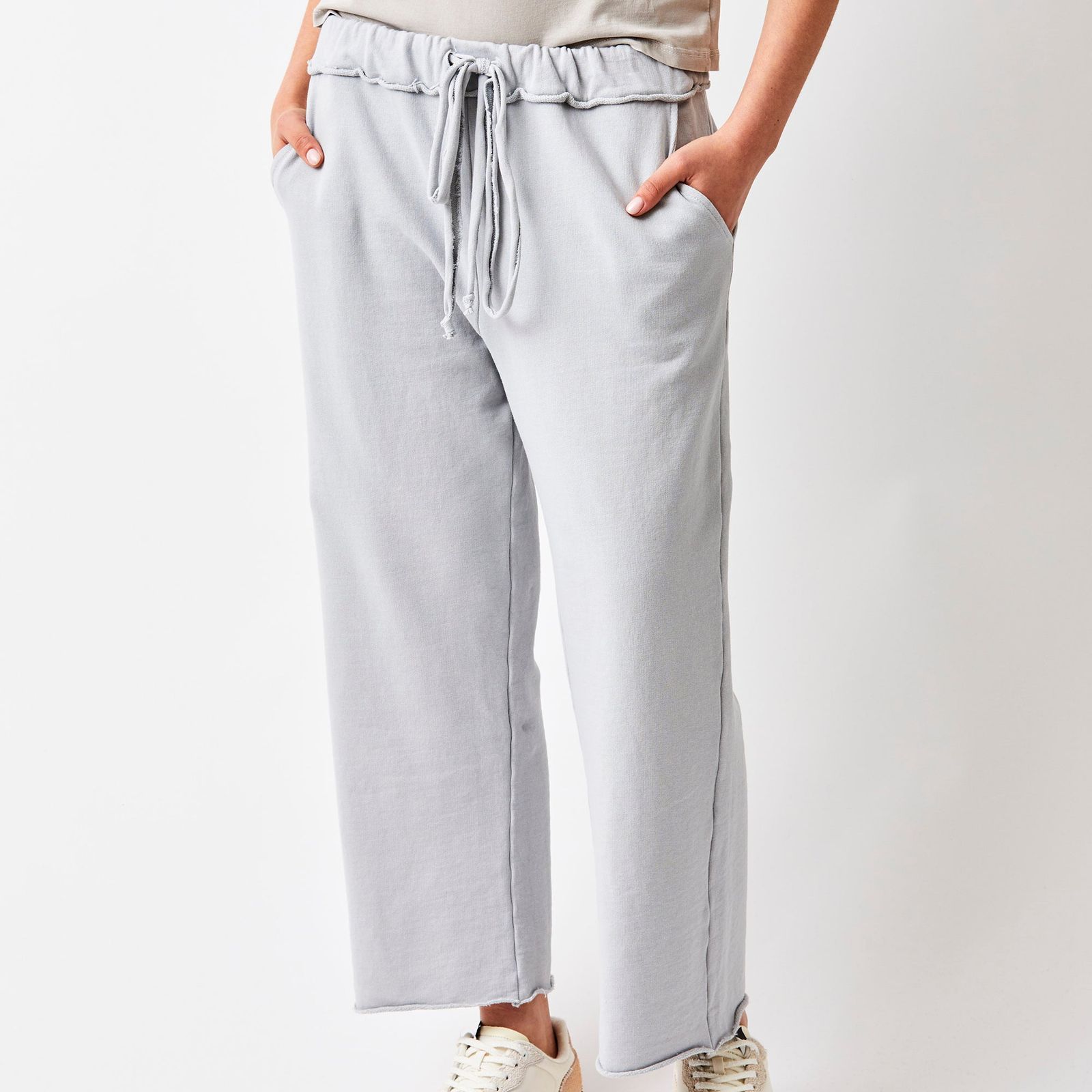 Windy Wide Leg Cropped Joggers