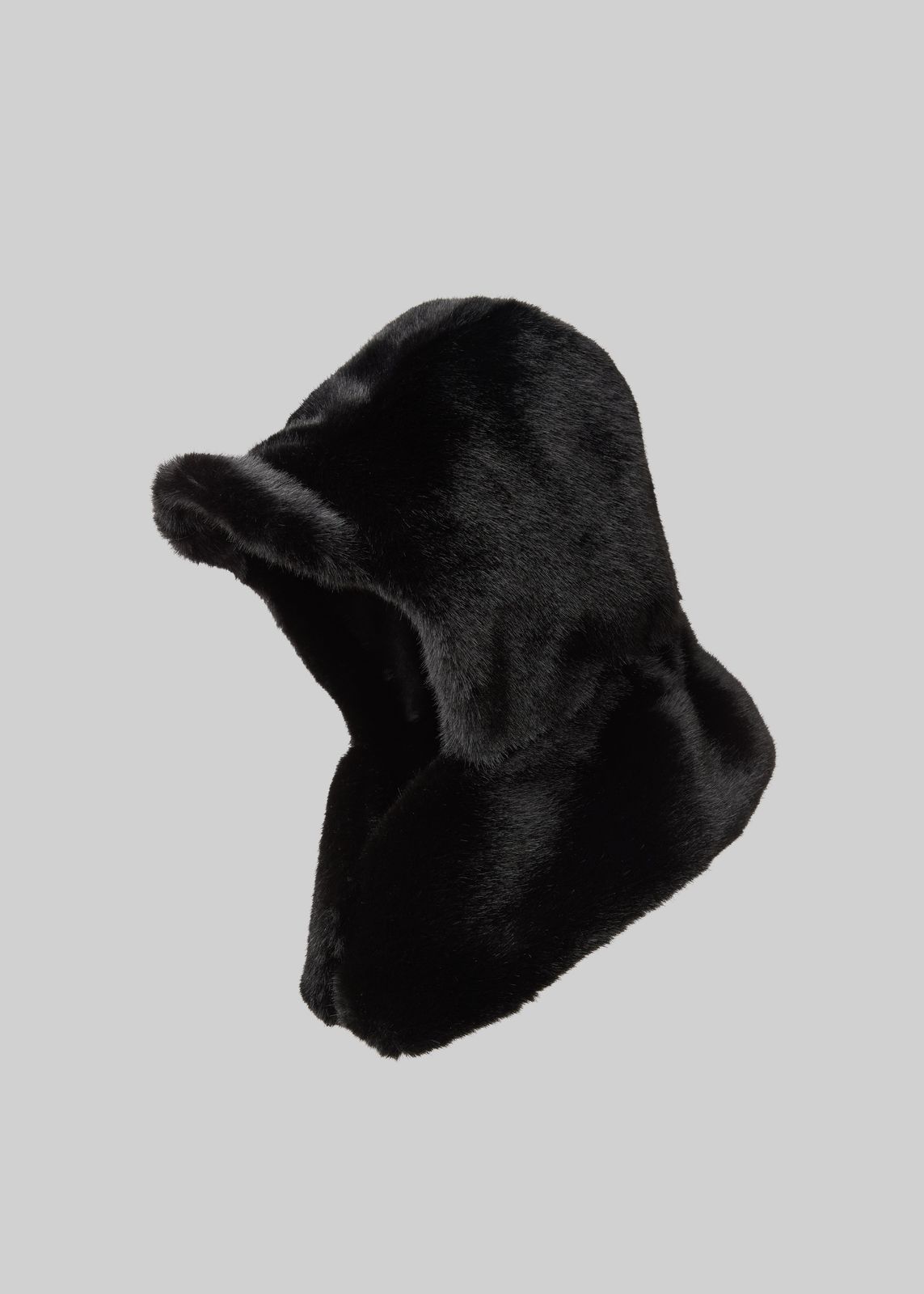Kallio Faux Fur Hood - Black