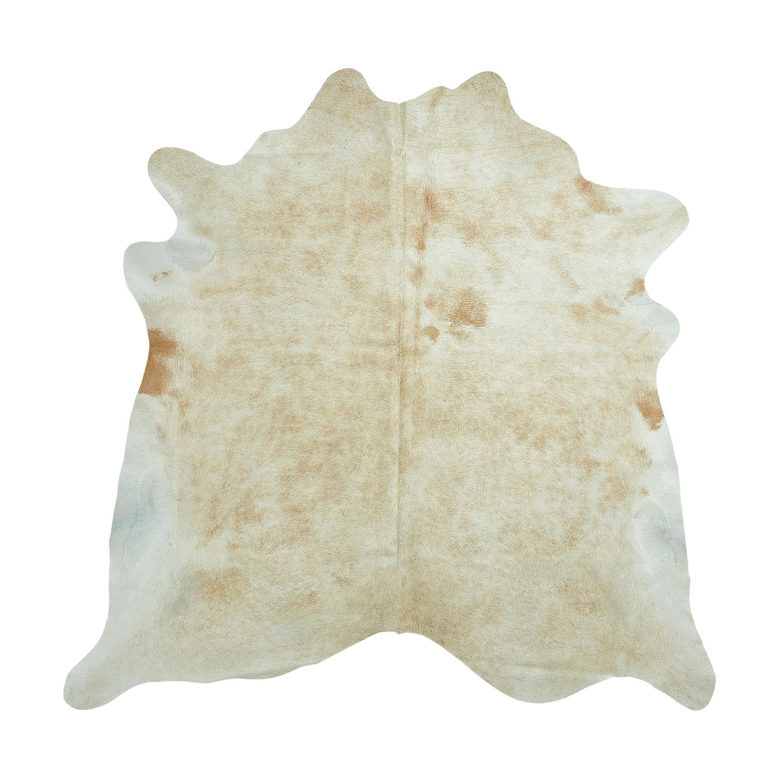 Cowhide Rug - Beige & White (210cm x 200cm)