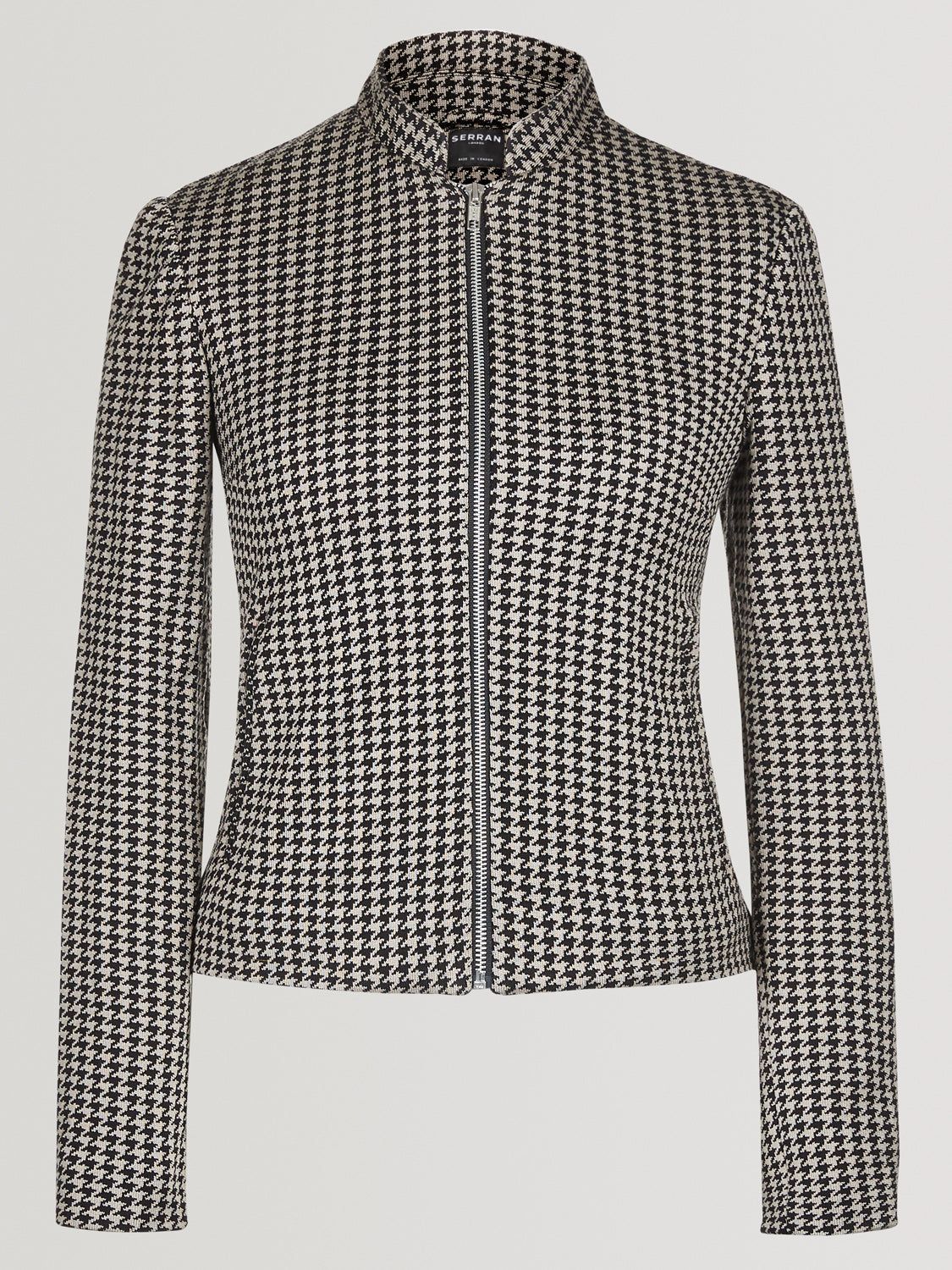 Knitted Jacket - Black & Grey
