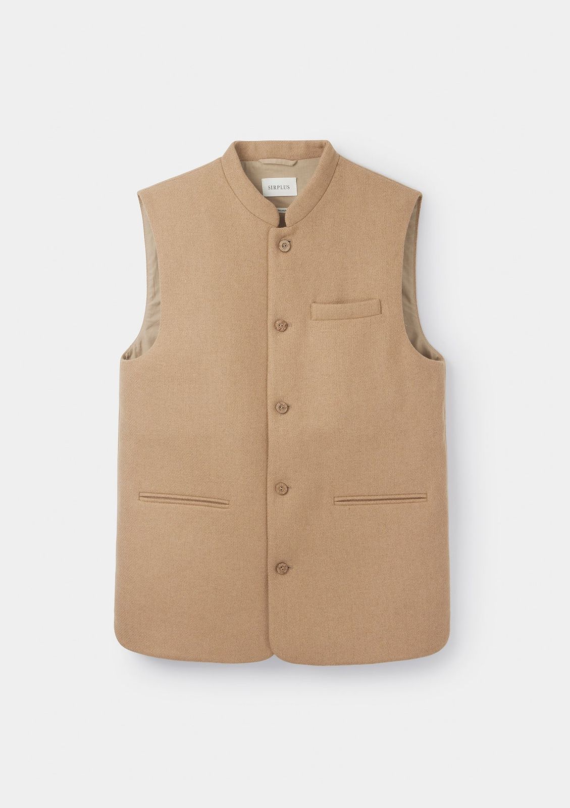 Sahara Wool Nehru Waistcoat