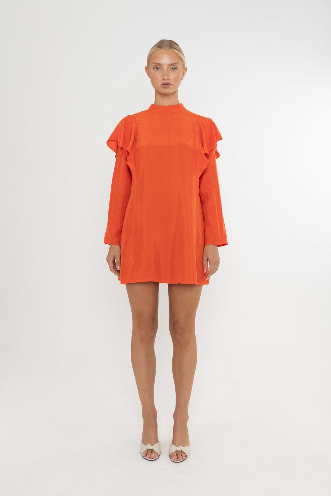 Rosa | Recycled Cotton Dress | Red