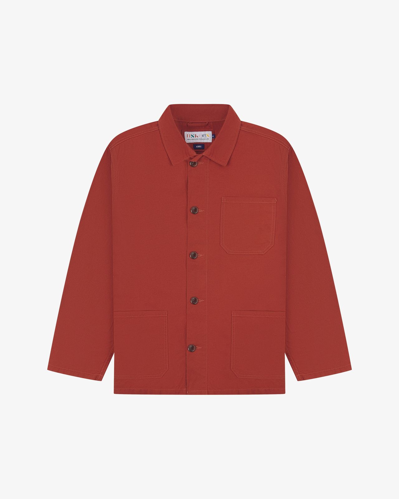 3001 overshirt - clay