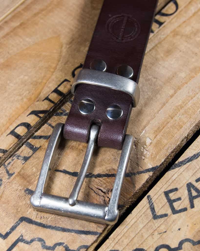 Barnes & Moore Leather Belt - Brown