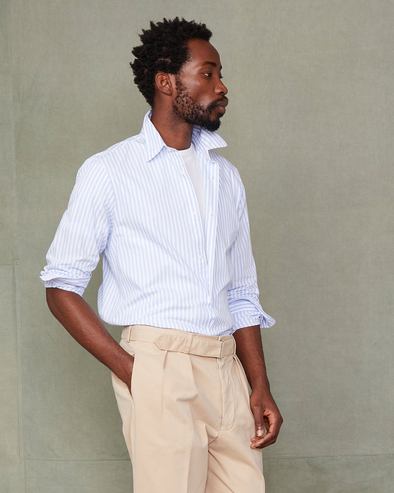 Chemise soft collar