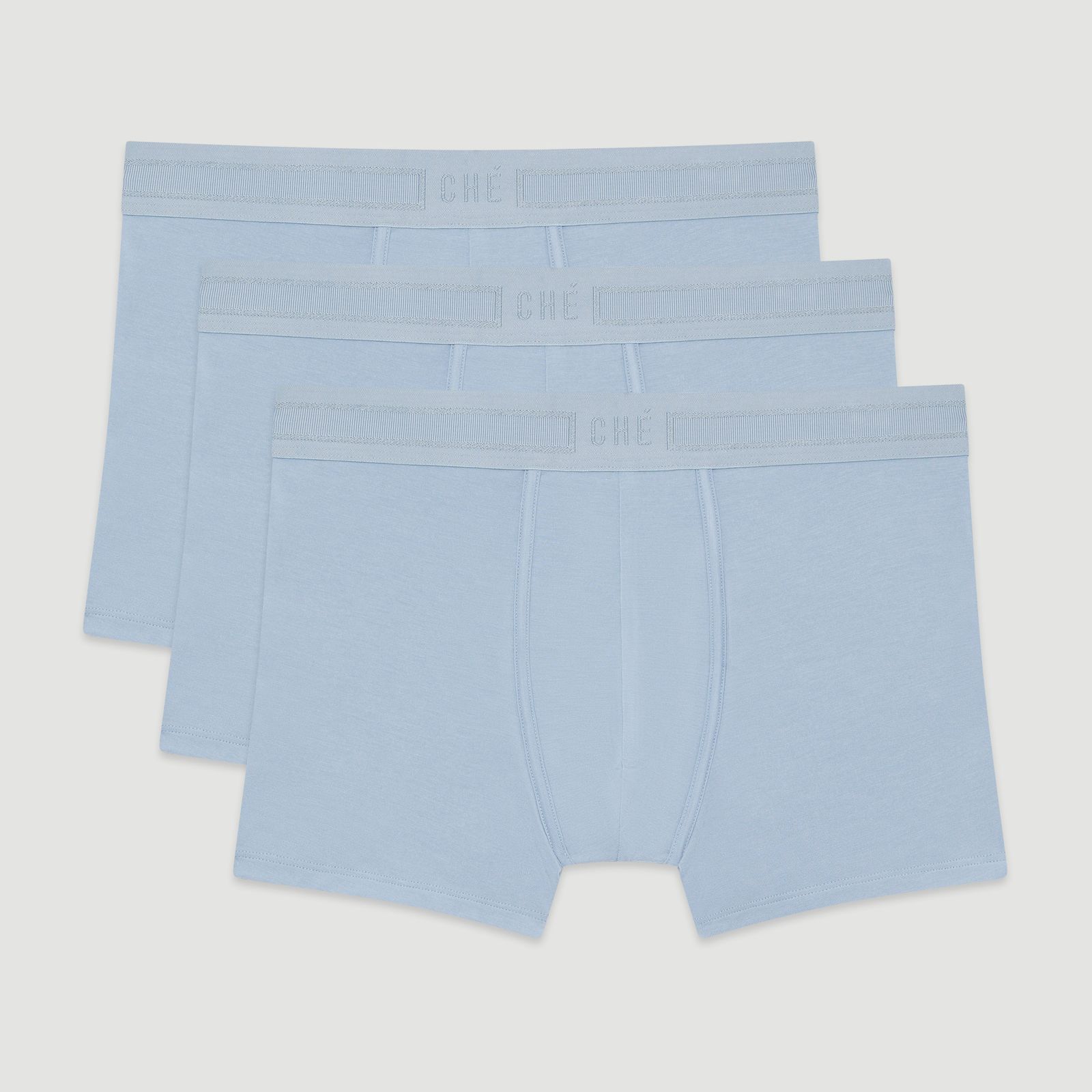 TENCEL™ Modal Boxer Trunk 3 Pack - Powder Blue