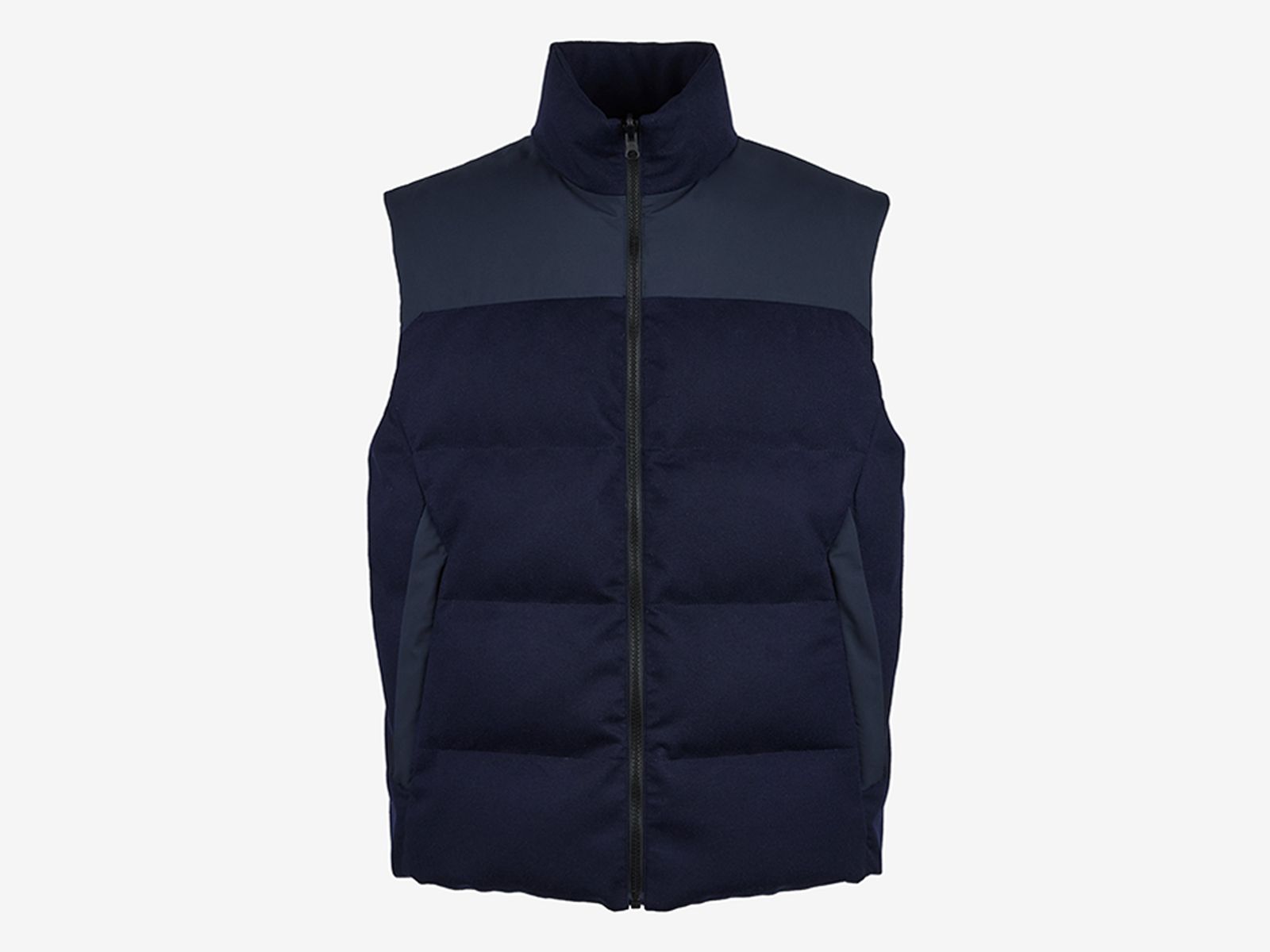 Feather Vest Reversibile