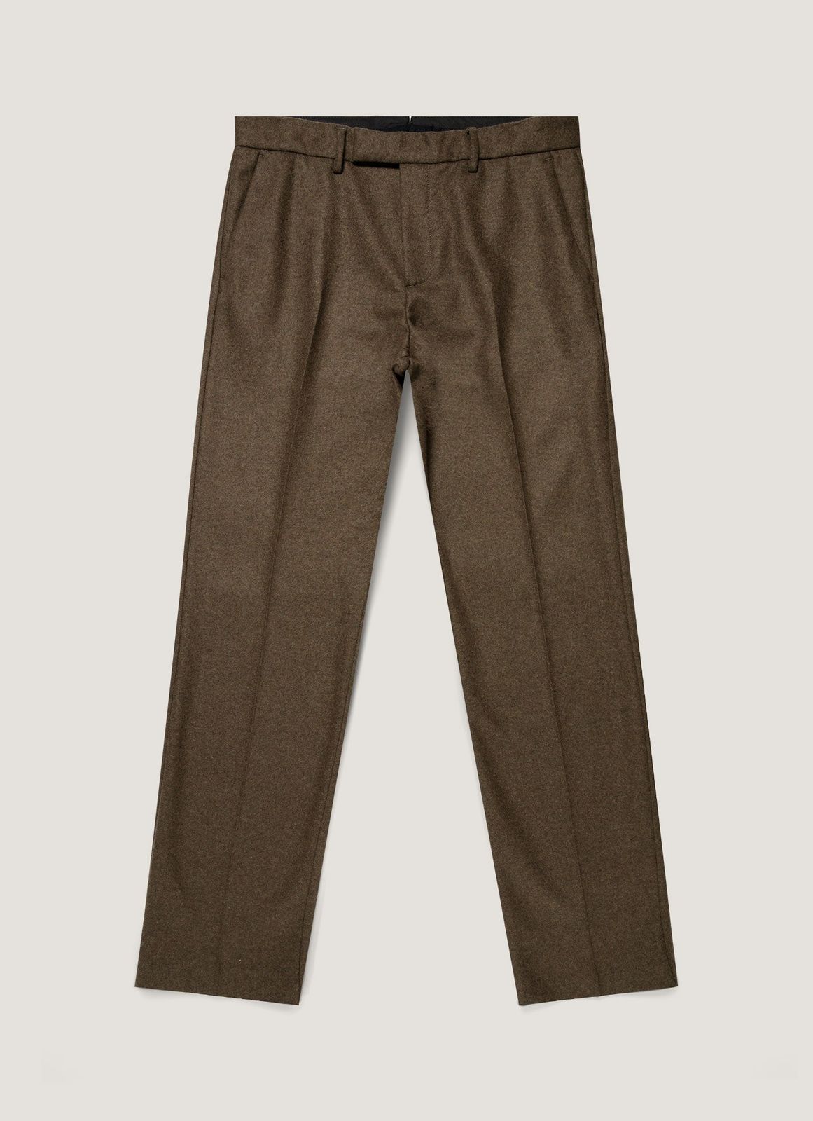 Men's Boiled Wool Trouser in Loden Green