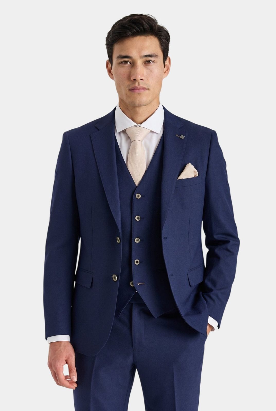 Belmont Navy Men's Three Piece Suit