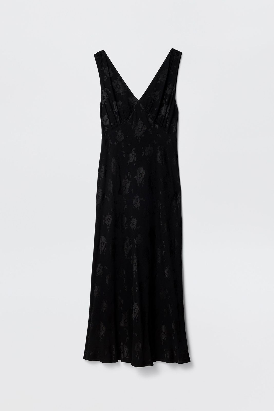 Sandrine - Black Poppy Jacquard