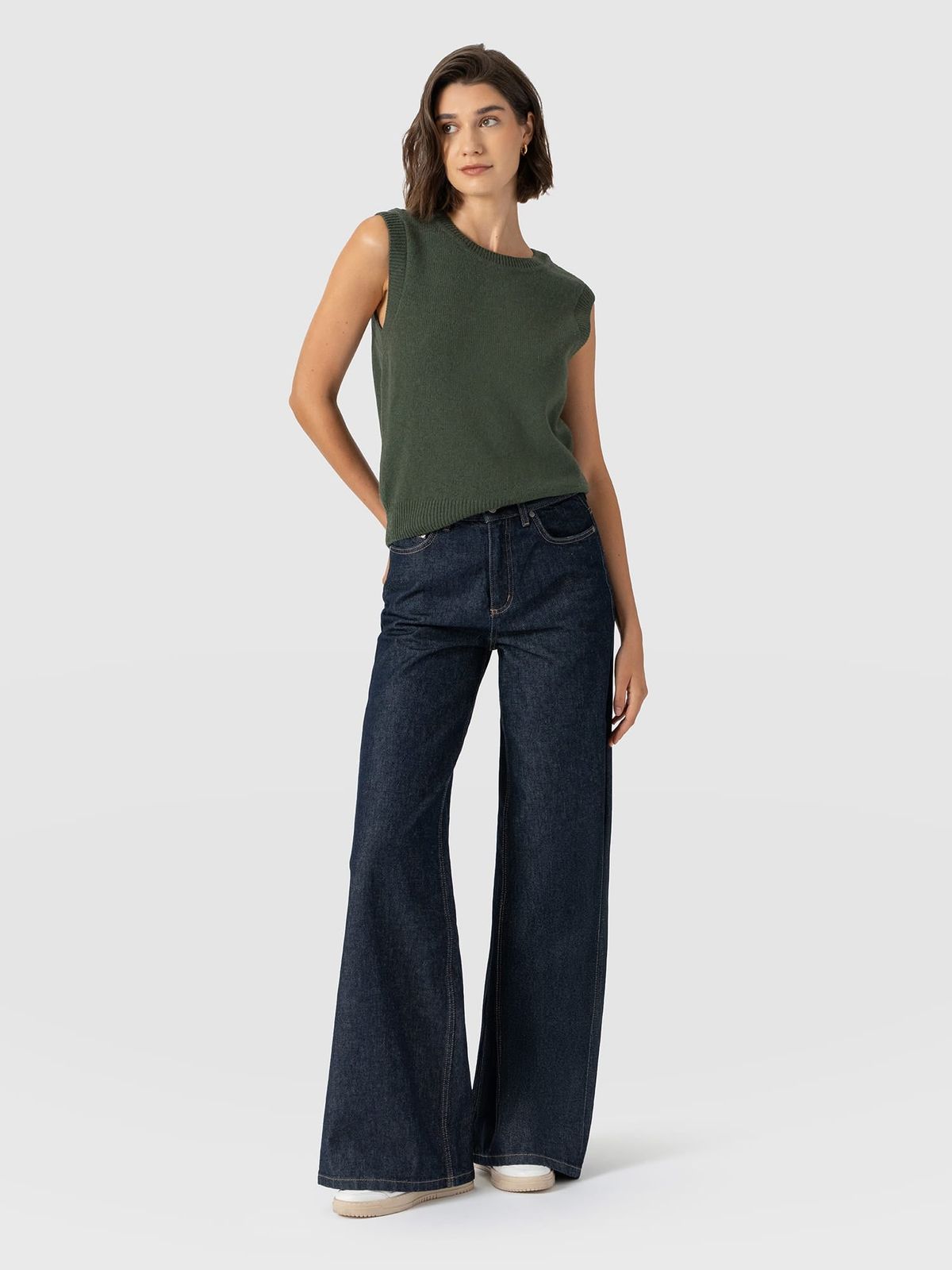 Ultra Wide Leg Jean - Indigo