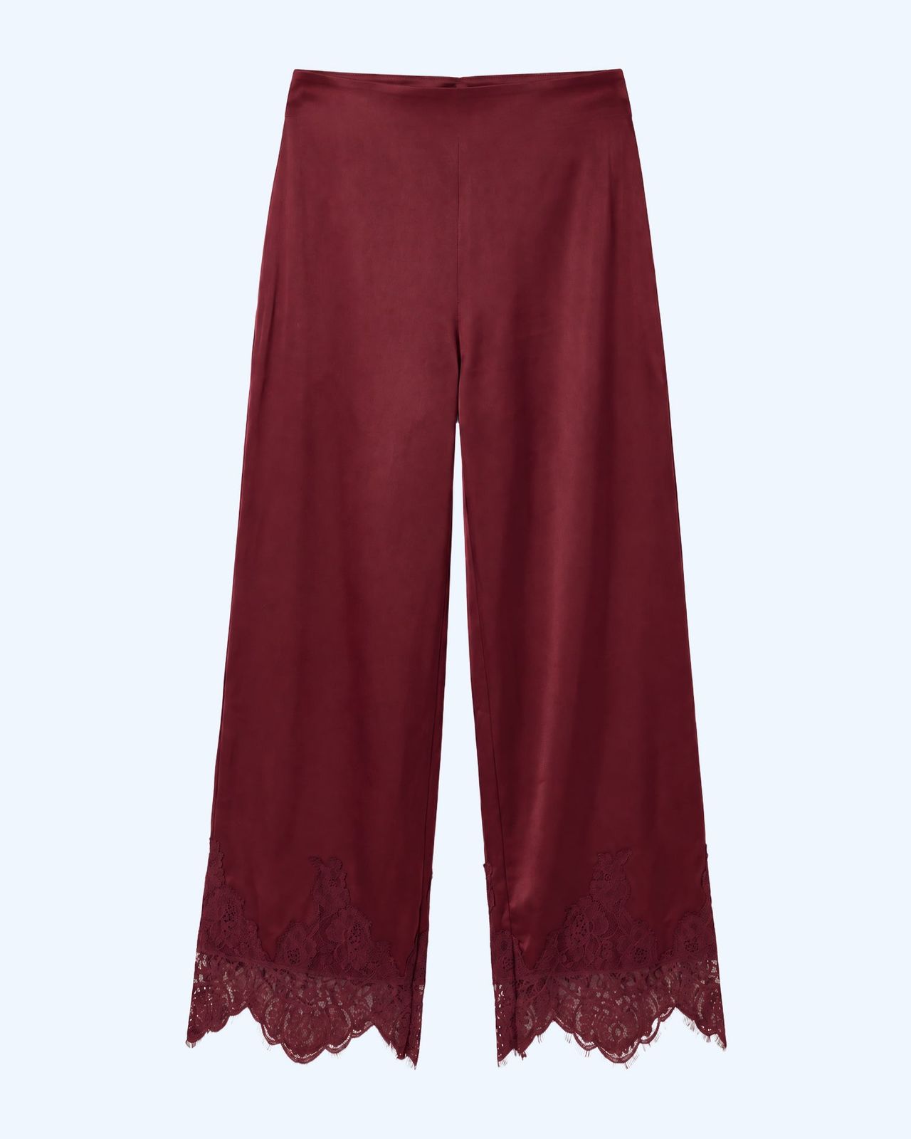 Cortez Trousers In Deep Wine