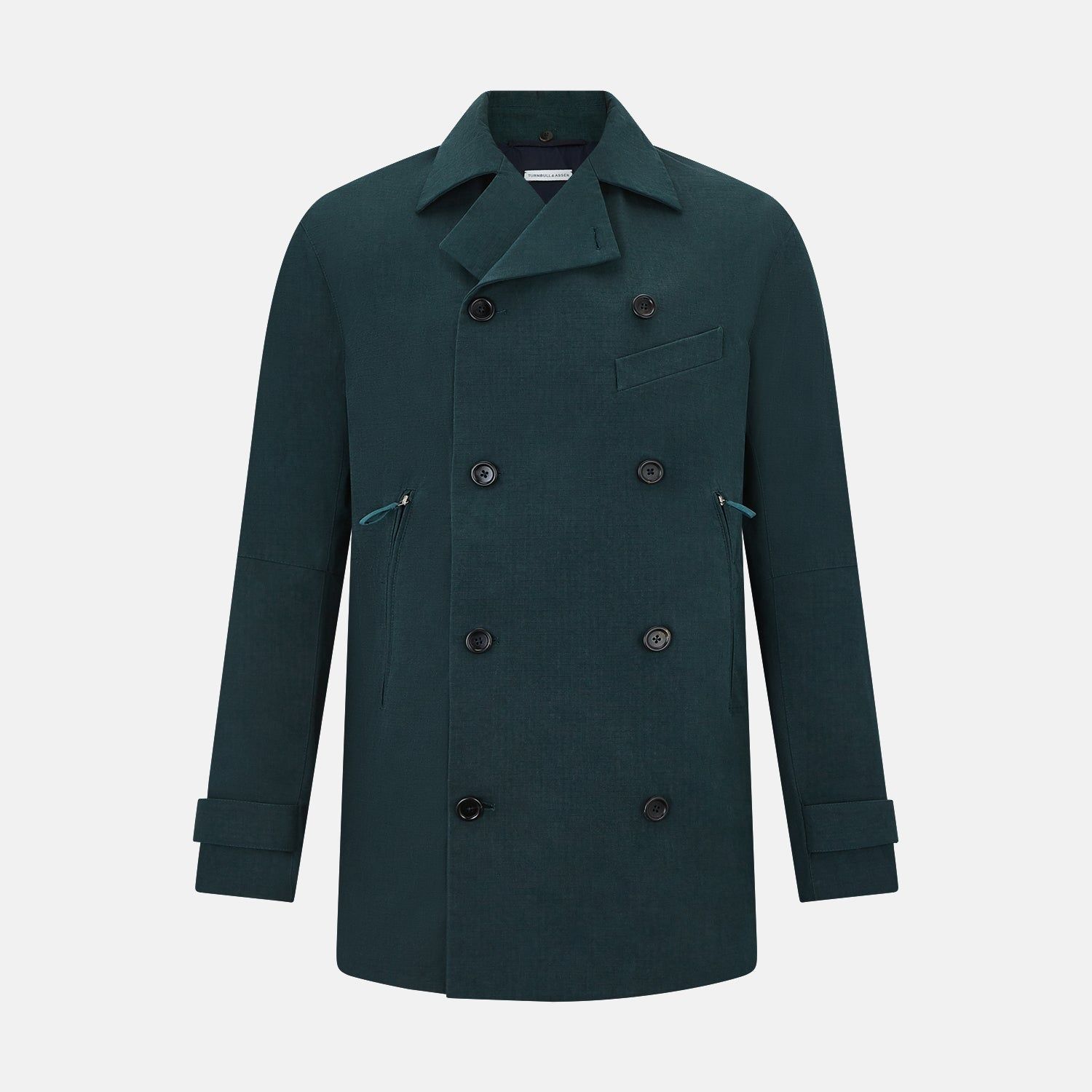 Forest Green Short Albert Trench Coat
