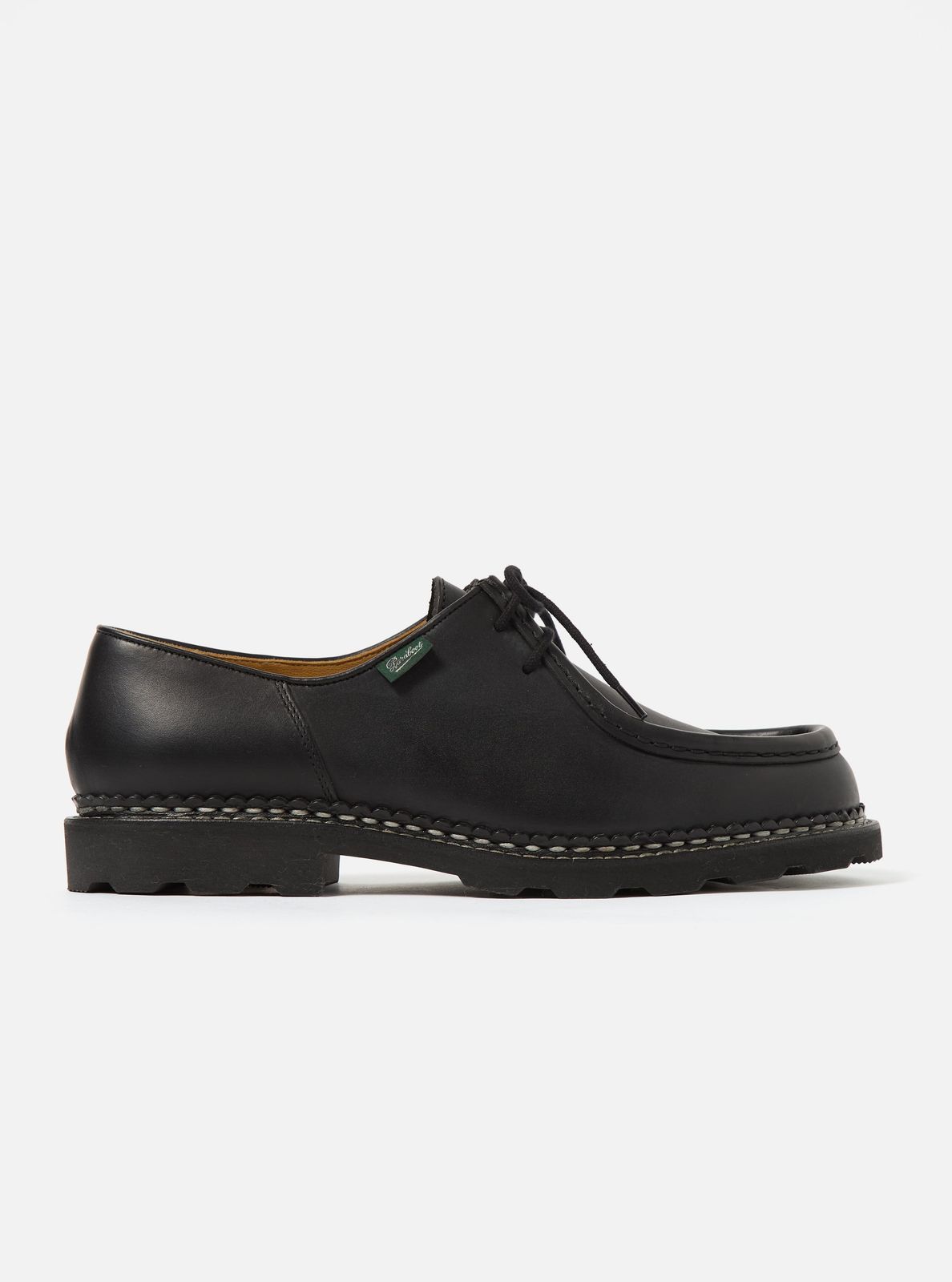 Paraboot Black Leather Michael Marche II