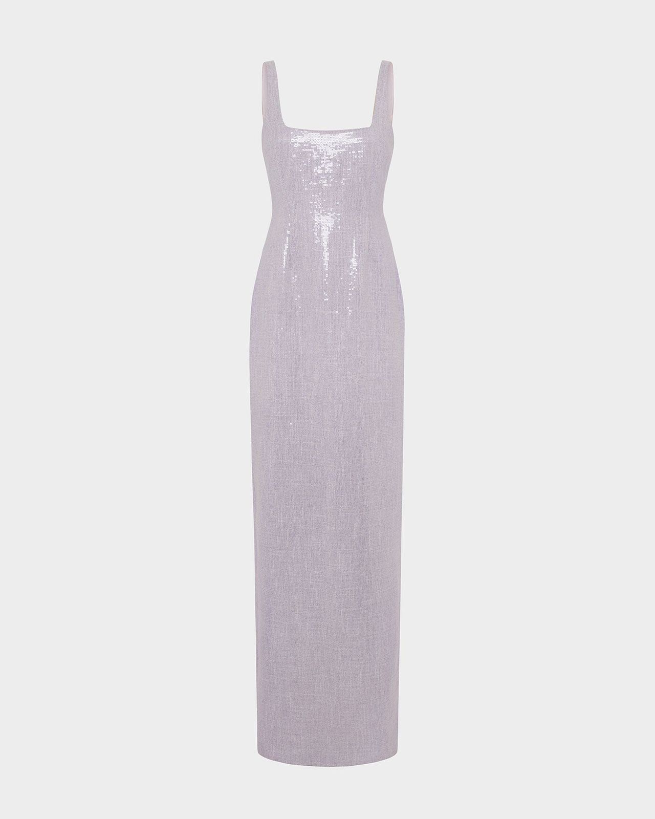 Electra Gown in Woven Sequin