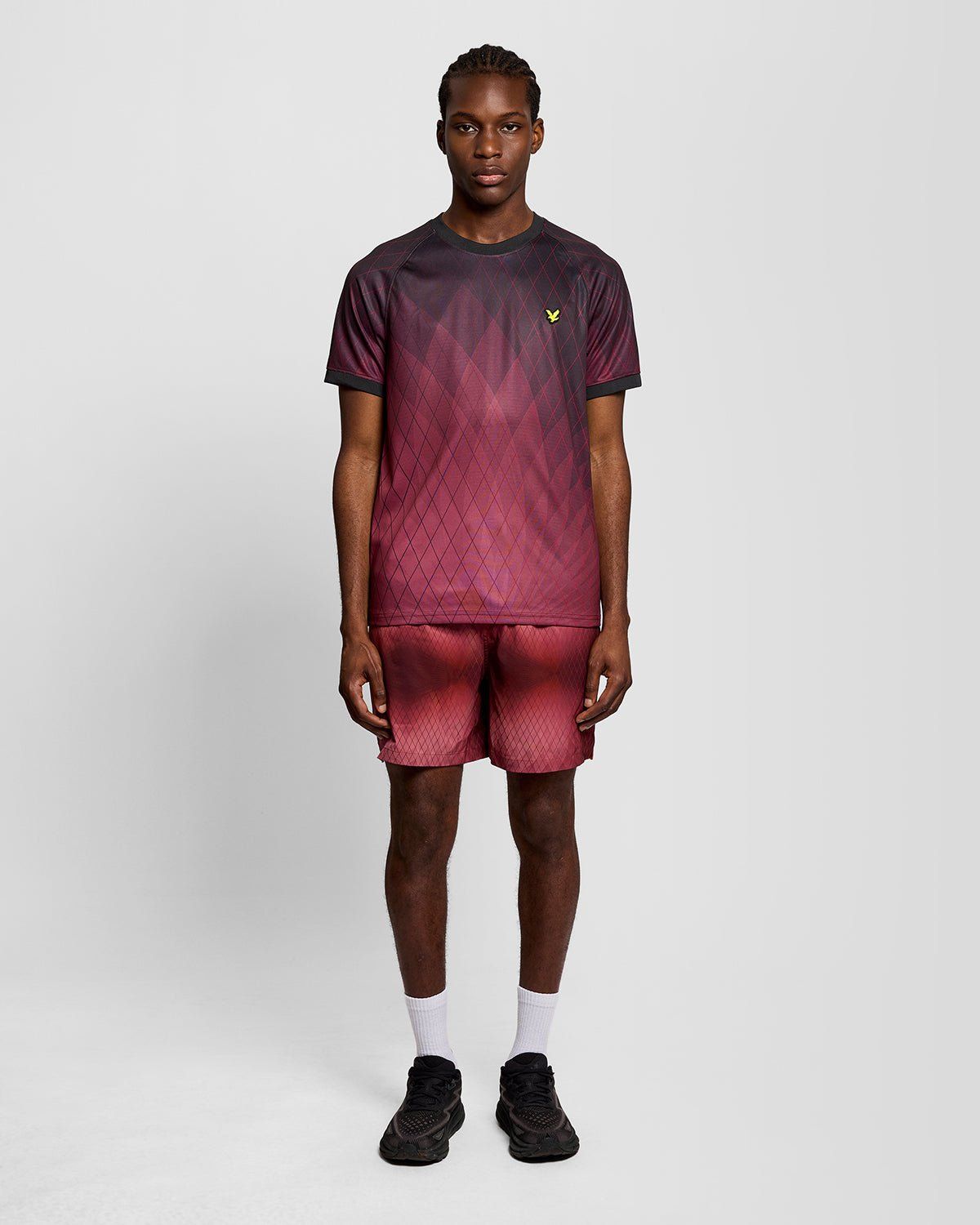 Monogram Geometric Swim Shorts