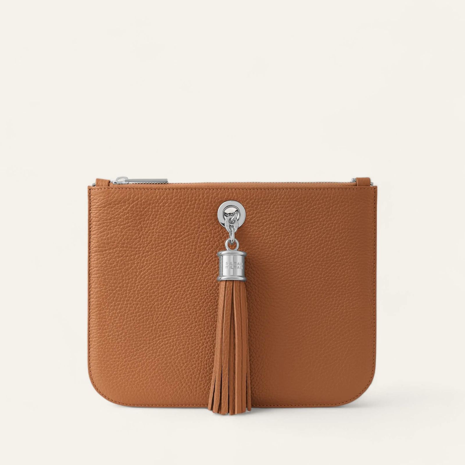 Ivy | Tan with Silver hardware