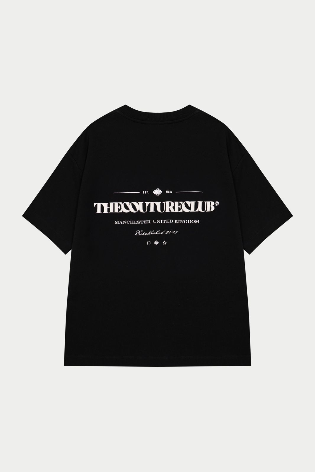 COPYRIGHT MULTI GRAPHIC T-SHIRT - BLACK