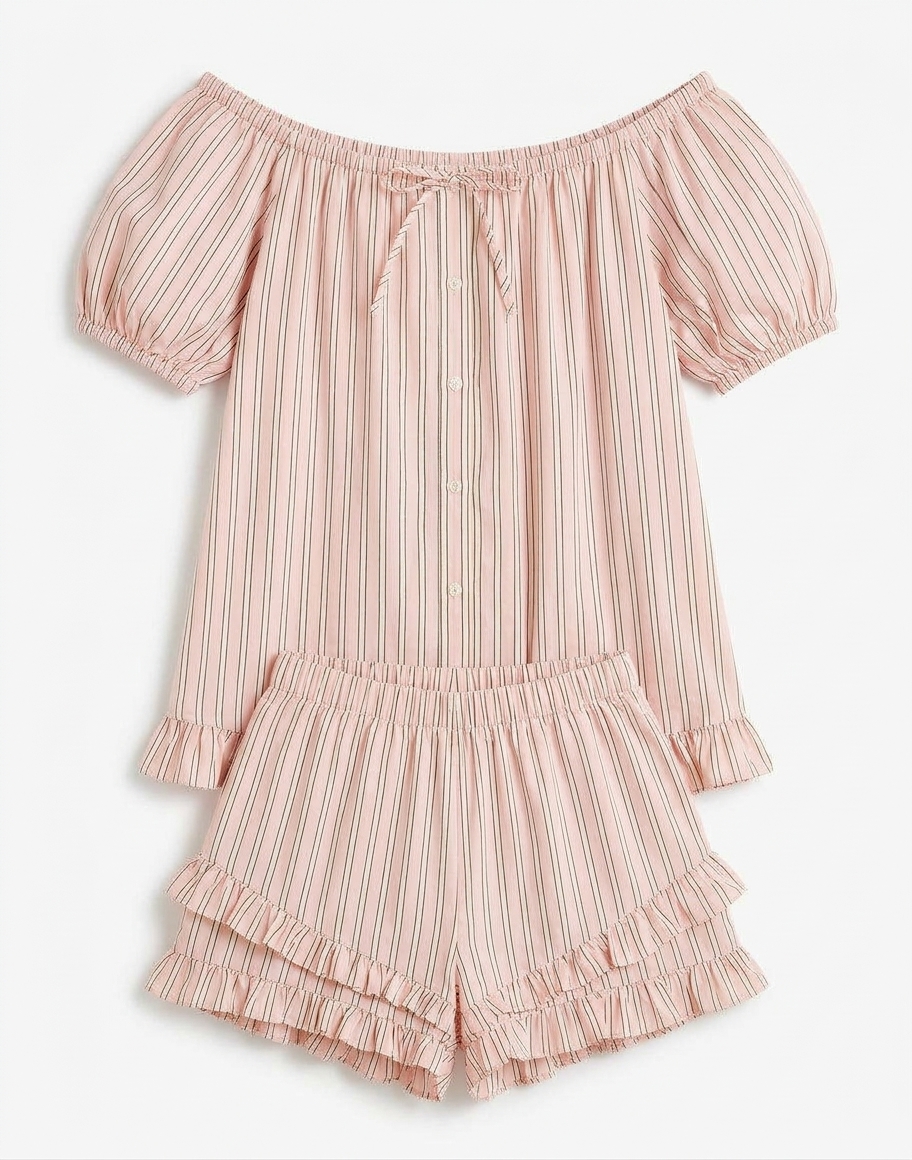 Bardot Stripe Top