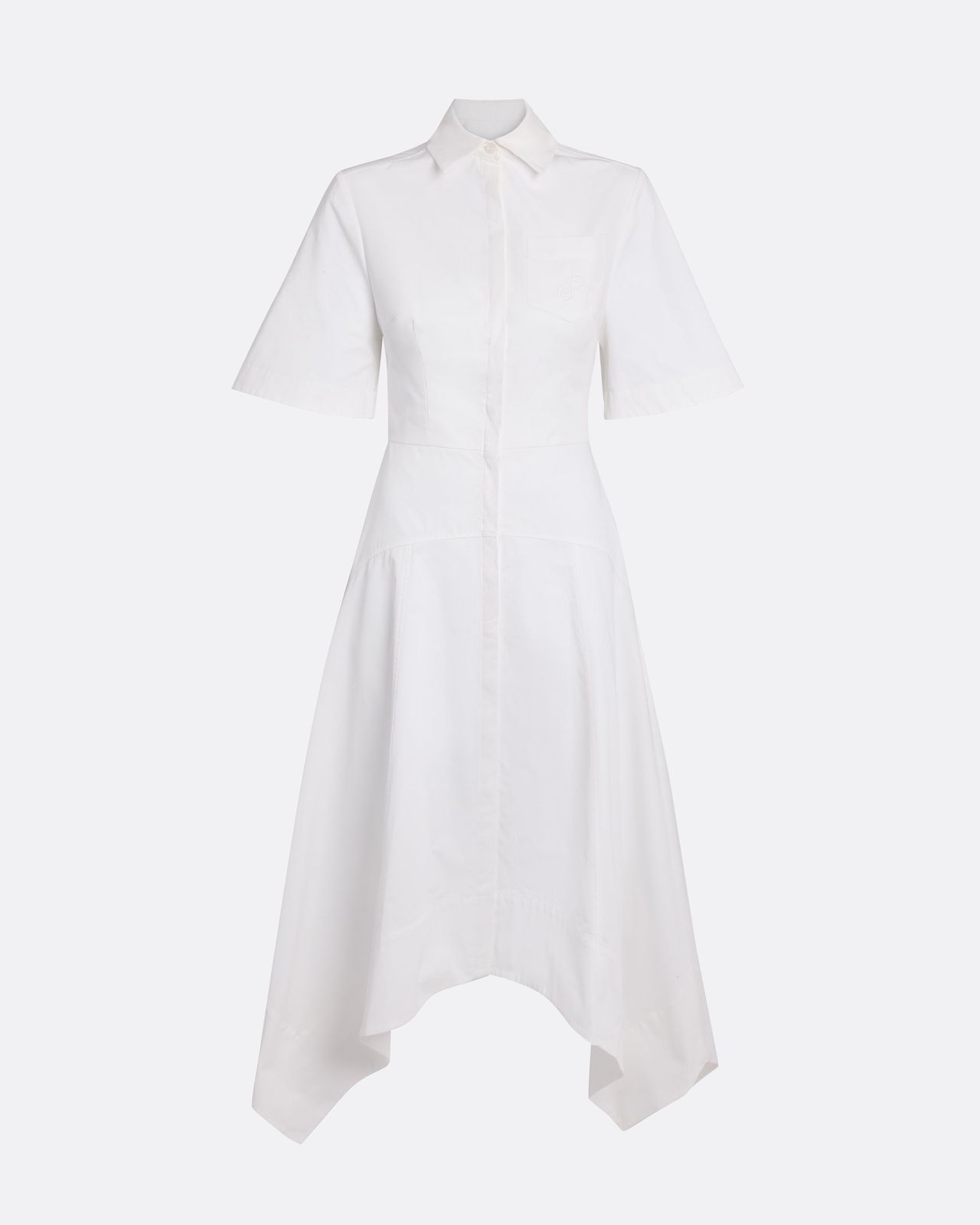 Aster Midi Dress In Ivory