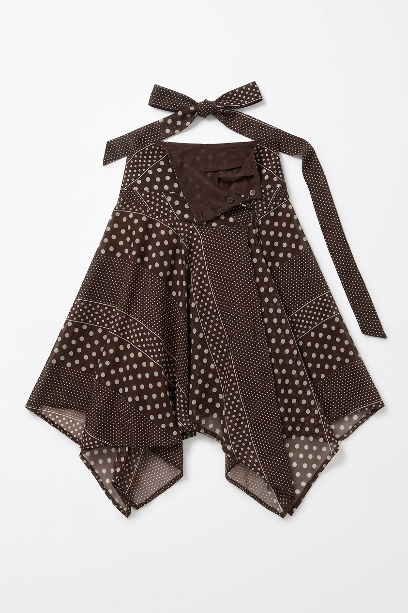 Parker Hanky Hem Skirt - Washed Black Spot
