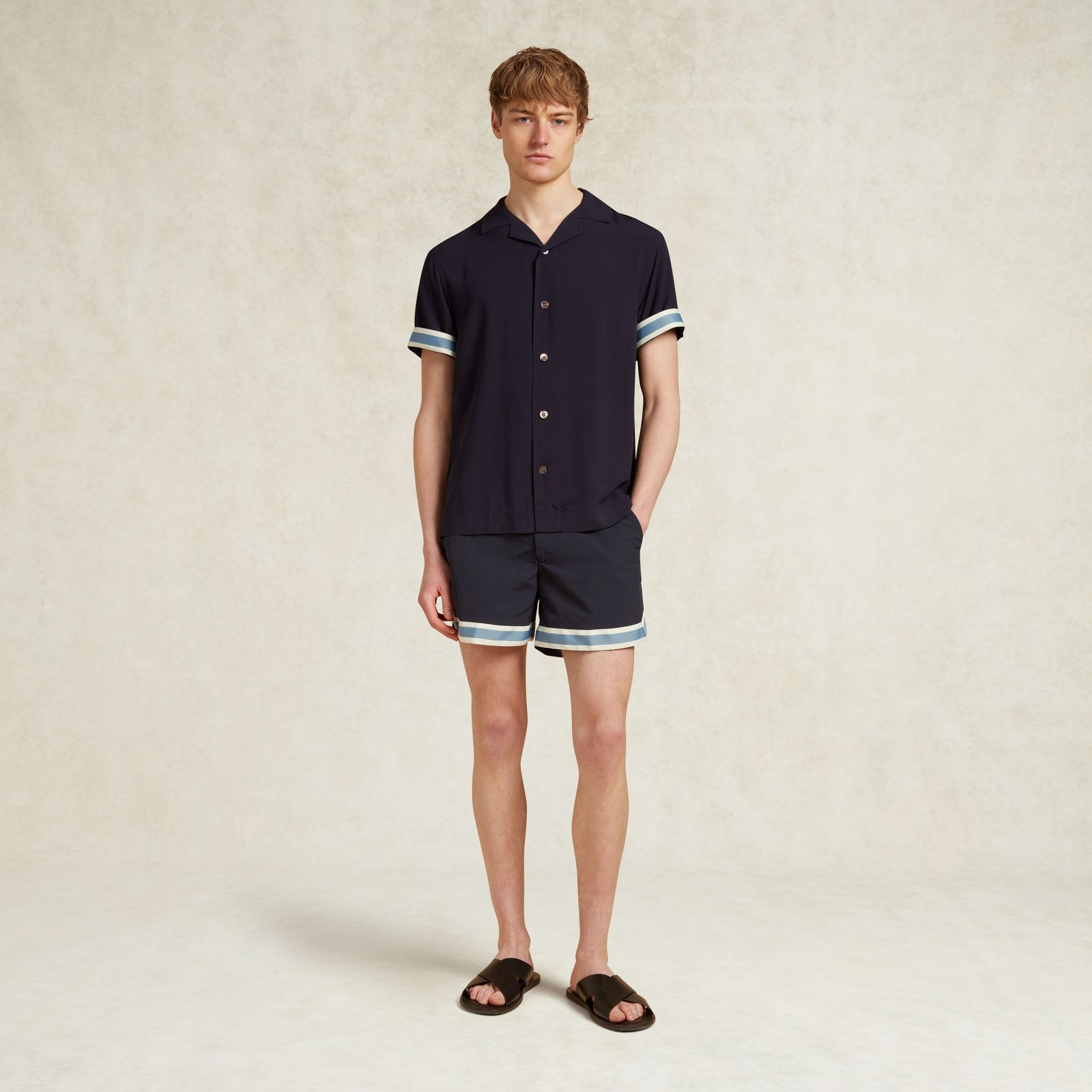Valbonne Ecovero™ Signature Shirt - Navy