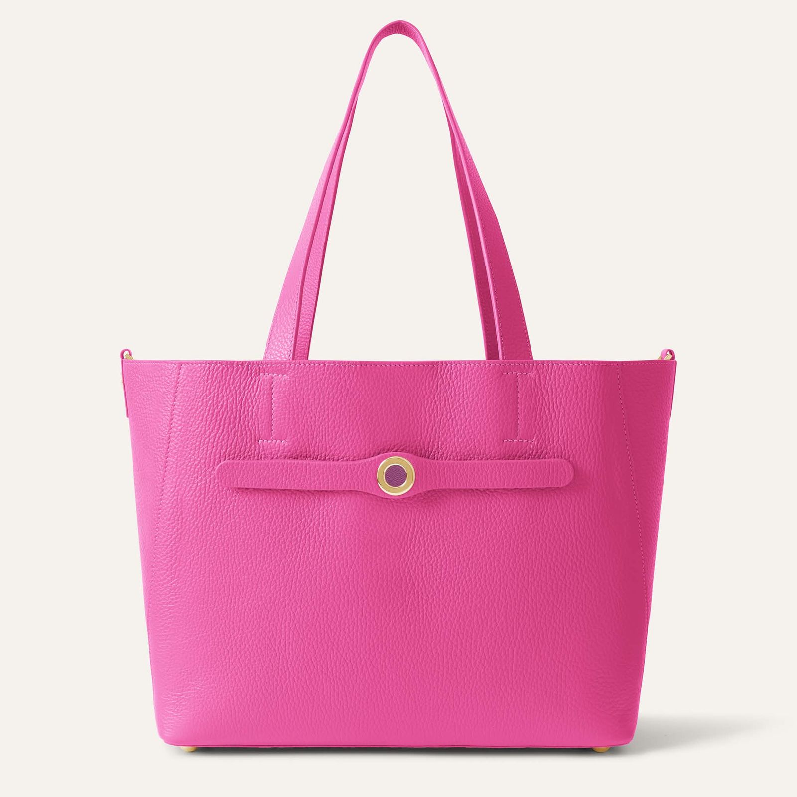 Sarah Tote | Pink Kiss with Gold hardware