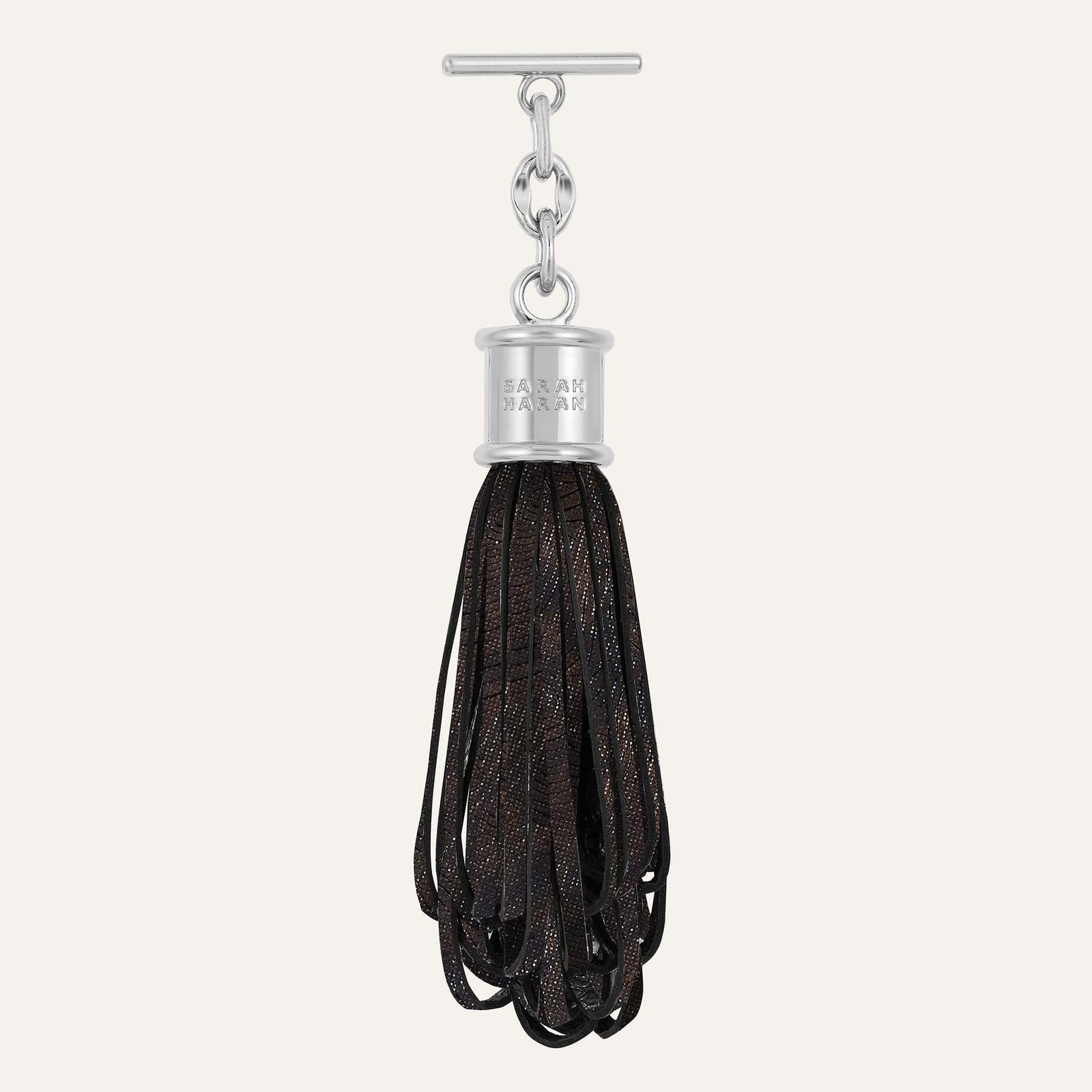 Lantern Tassel | Orbit with Silver hardware