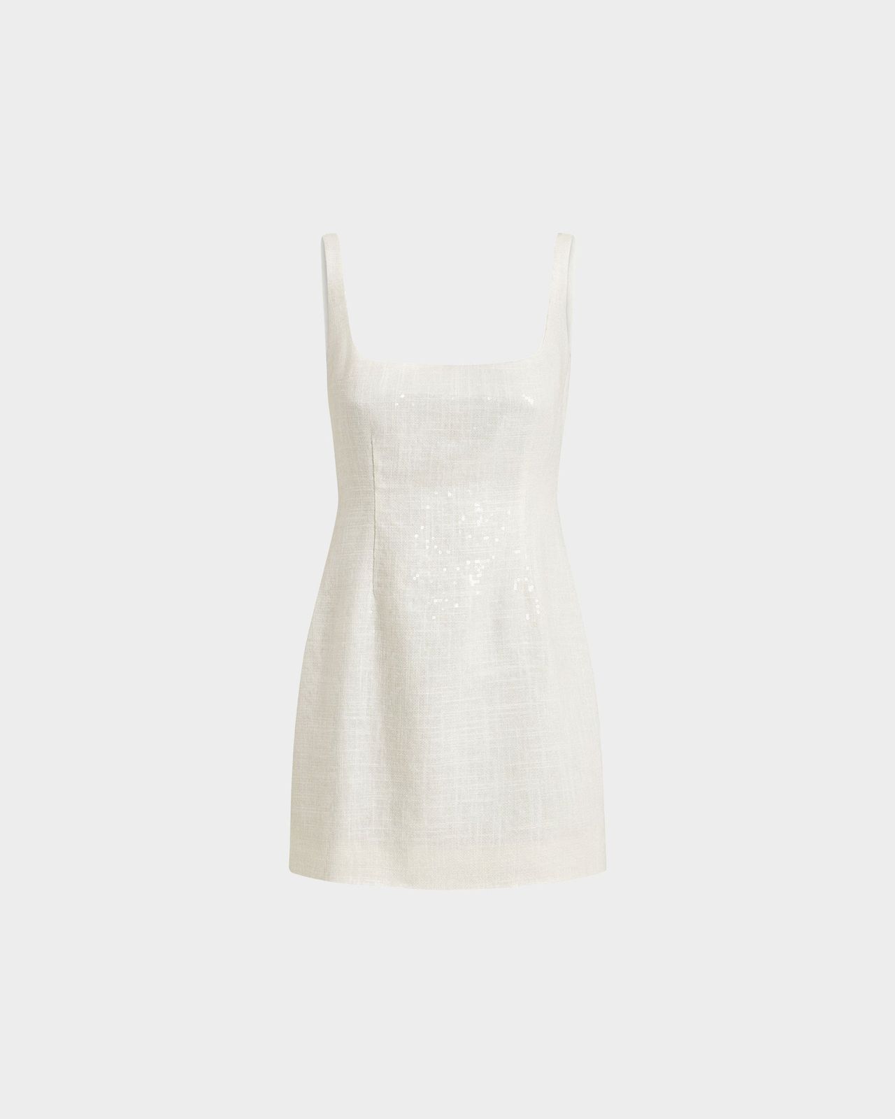 Sior Dress in Linen Sequin