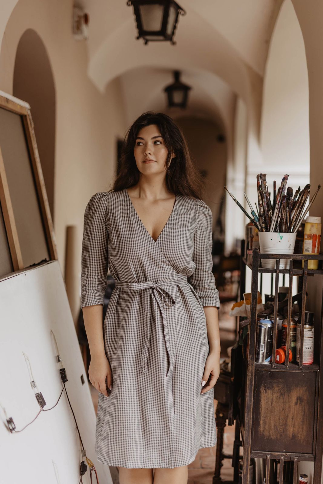 Piaf Linen Dress | 100% Linen | Choice of Colour