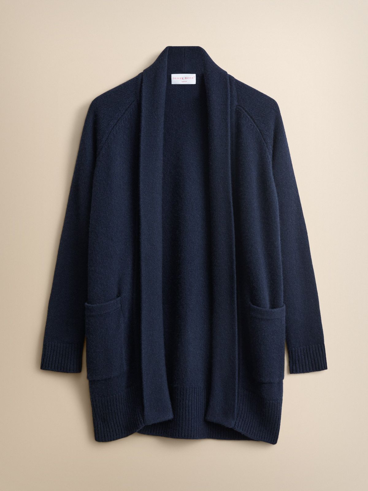 Nina Cashmere Cardigan Navy Blue