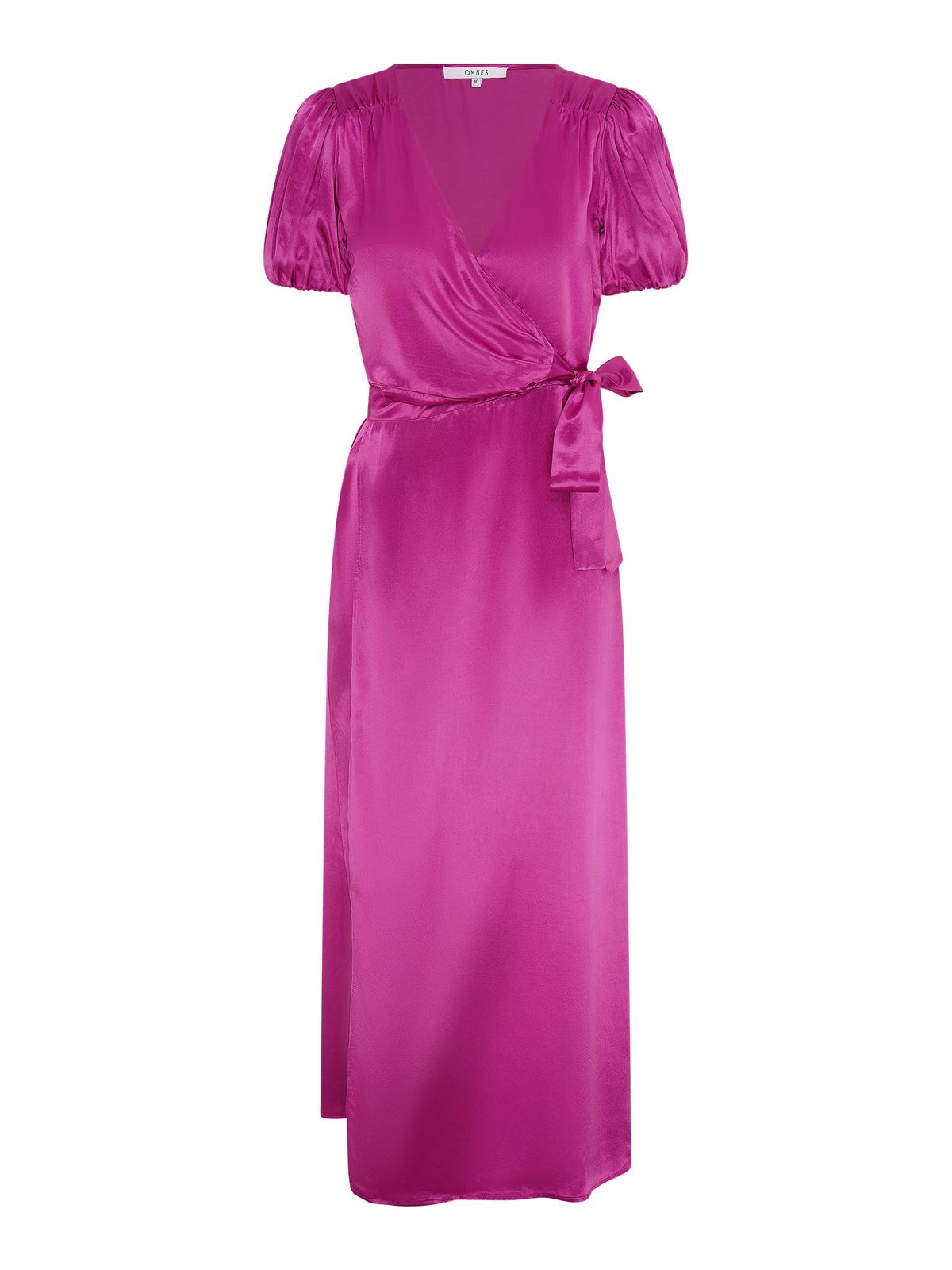 Citrine Dress In Magenta