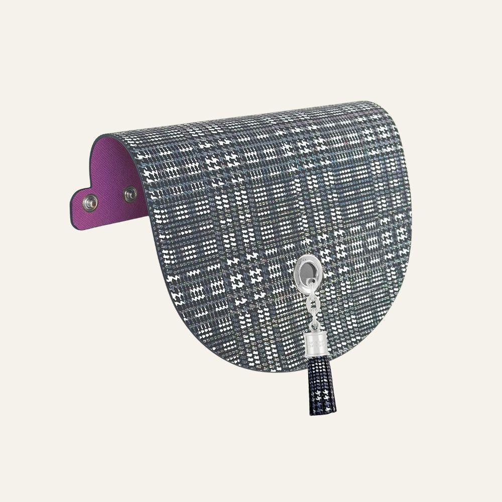 Flap Set Universal | Plaid Dreams with Silver hardware