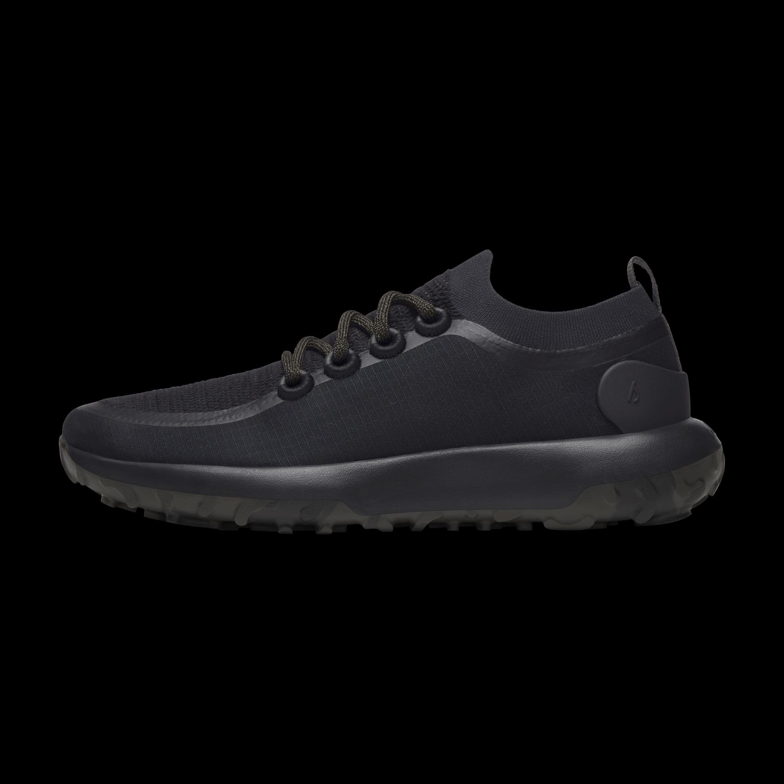 Men's Trail Runners - Natural Black/Dark Jungle (Natural Black Sole)