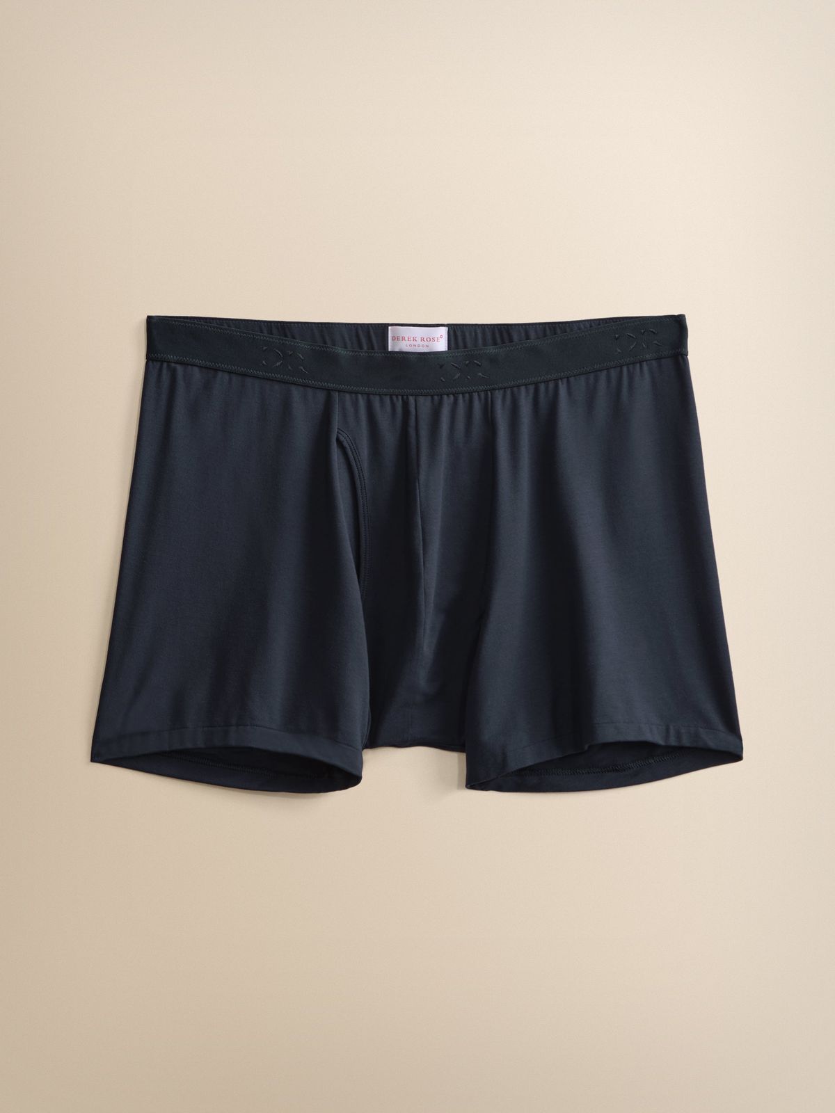 Jack Pima Cotton Trunks Navy Blue