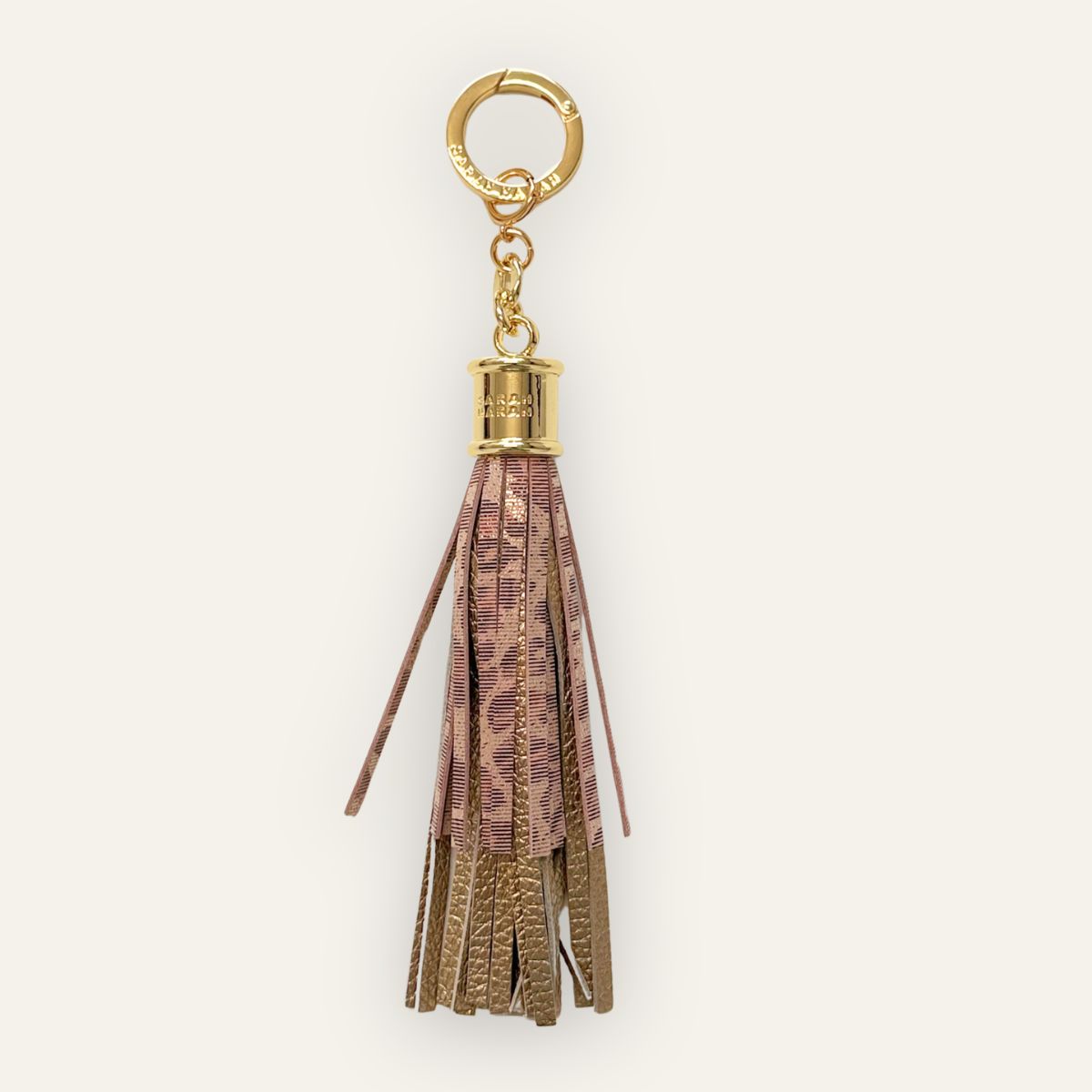 Fringe Charm | Zanzibar Dreams with Gold hardware