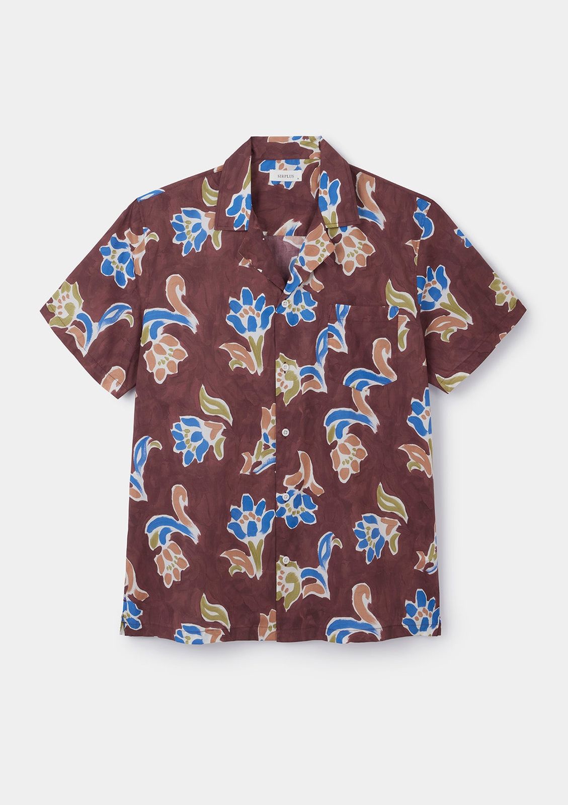 Leighton Mural Cuban Shirt - Made with Liberty Fabrics