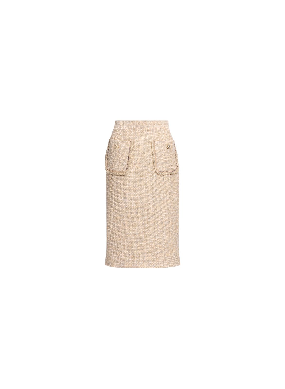Tweed Midi Skirt