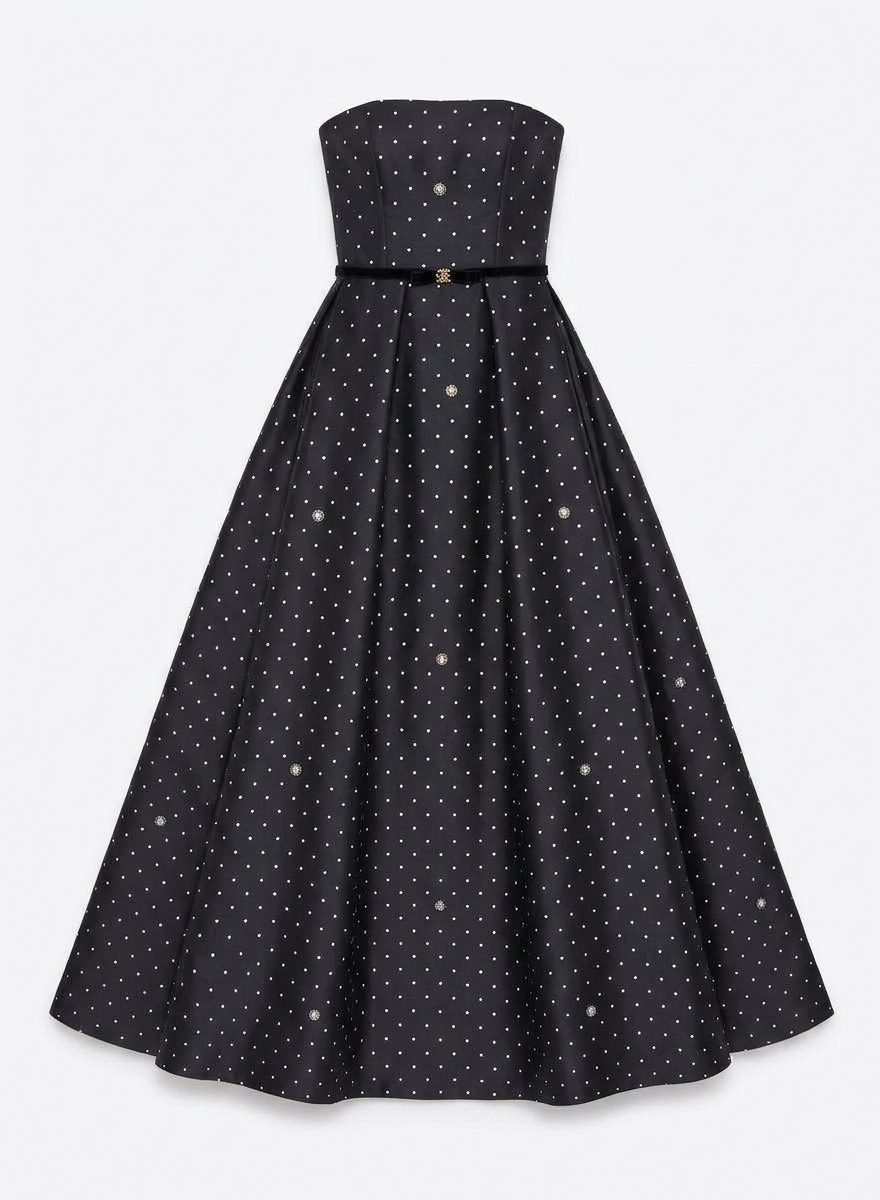 Polka Dot Long Dress