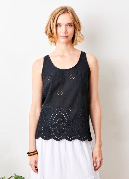 Wisty Broderie Anglaise Cami Top