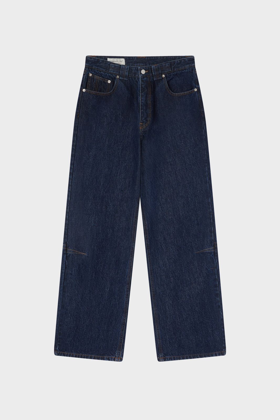 Lasered Insignia Denim Trs Dark Indigo Sw