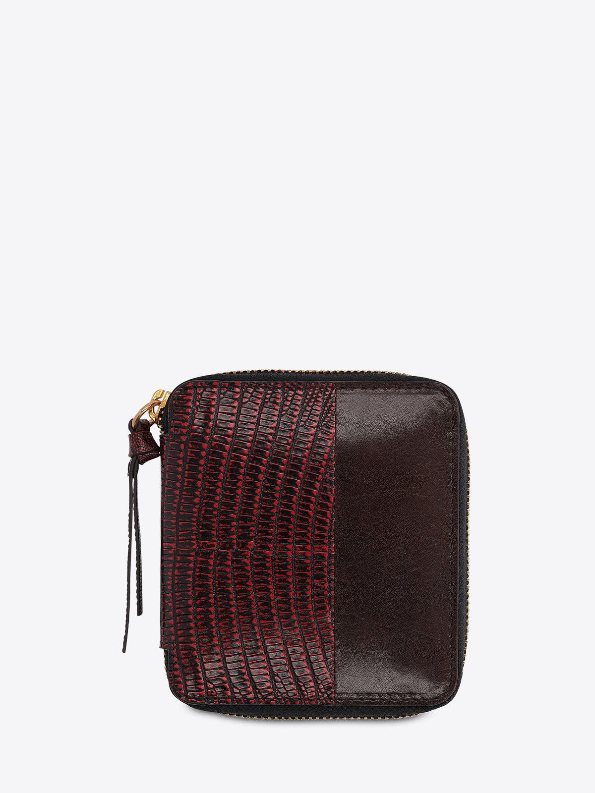 Square leather wallet