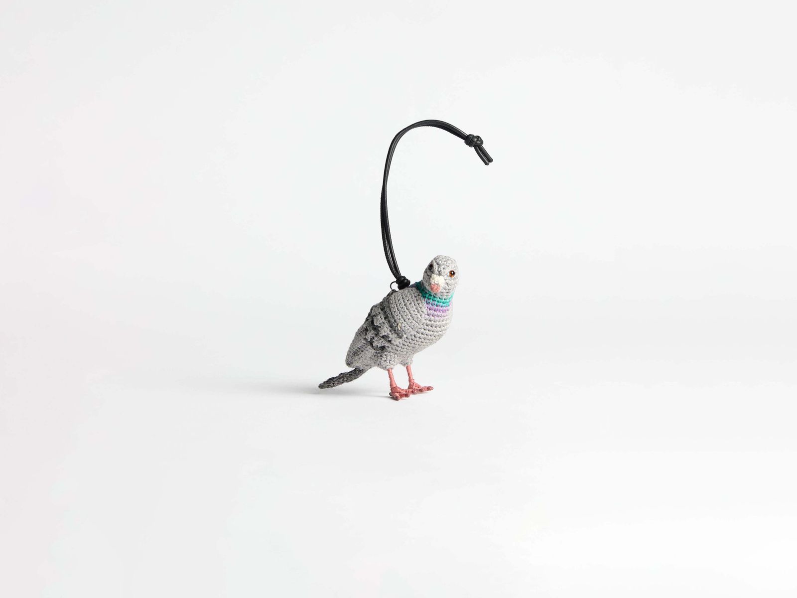 CL_PIGEON CHARM - GREY_AC0419FA0496