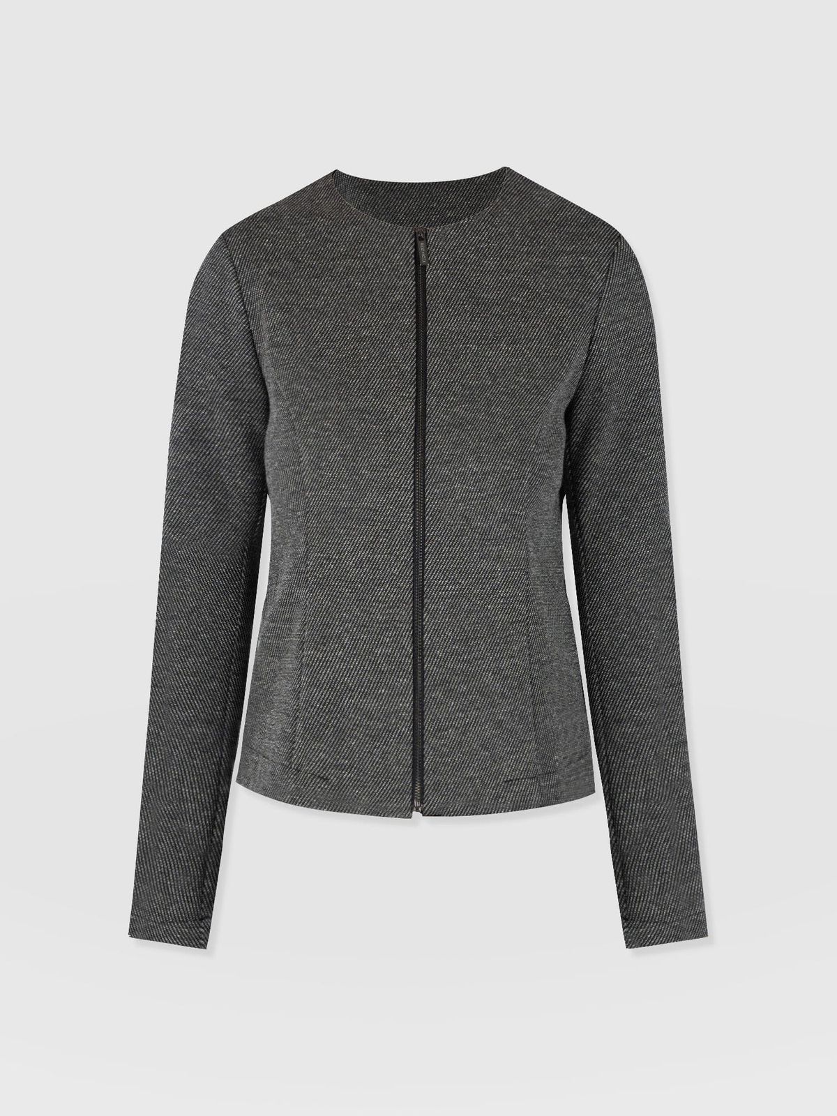 Florence Jacket - Grey Twill