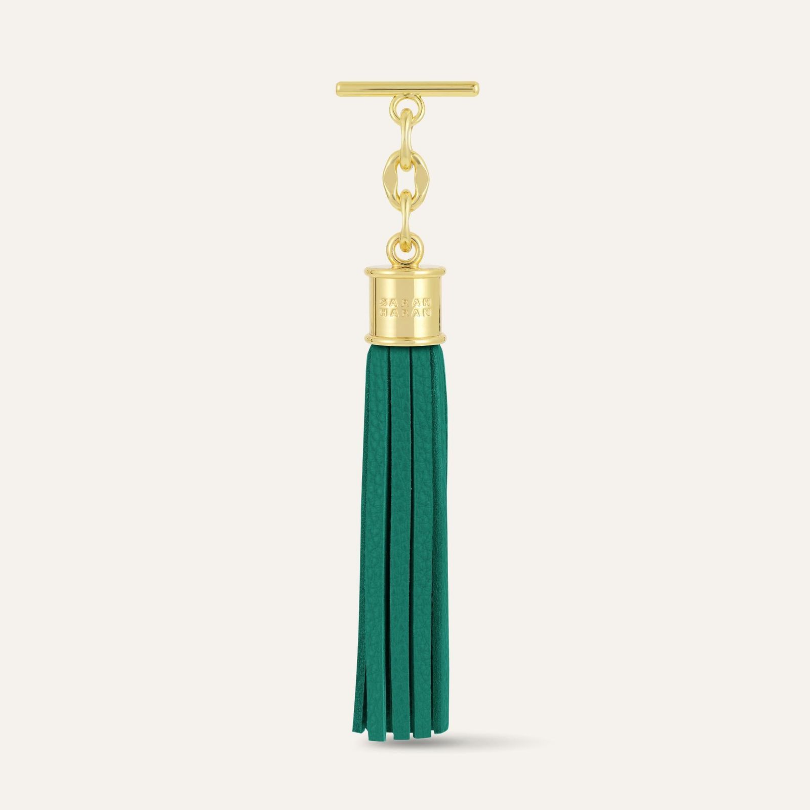 Capsule Tassel Classic | Evergreen with Gold hardware