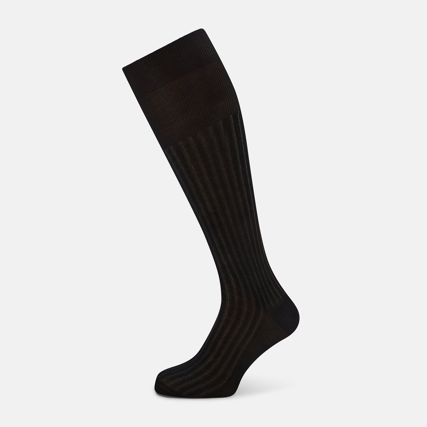 Black Striped Long Socks
