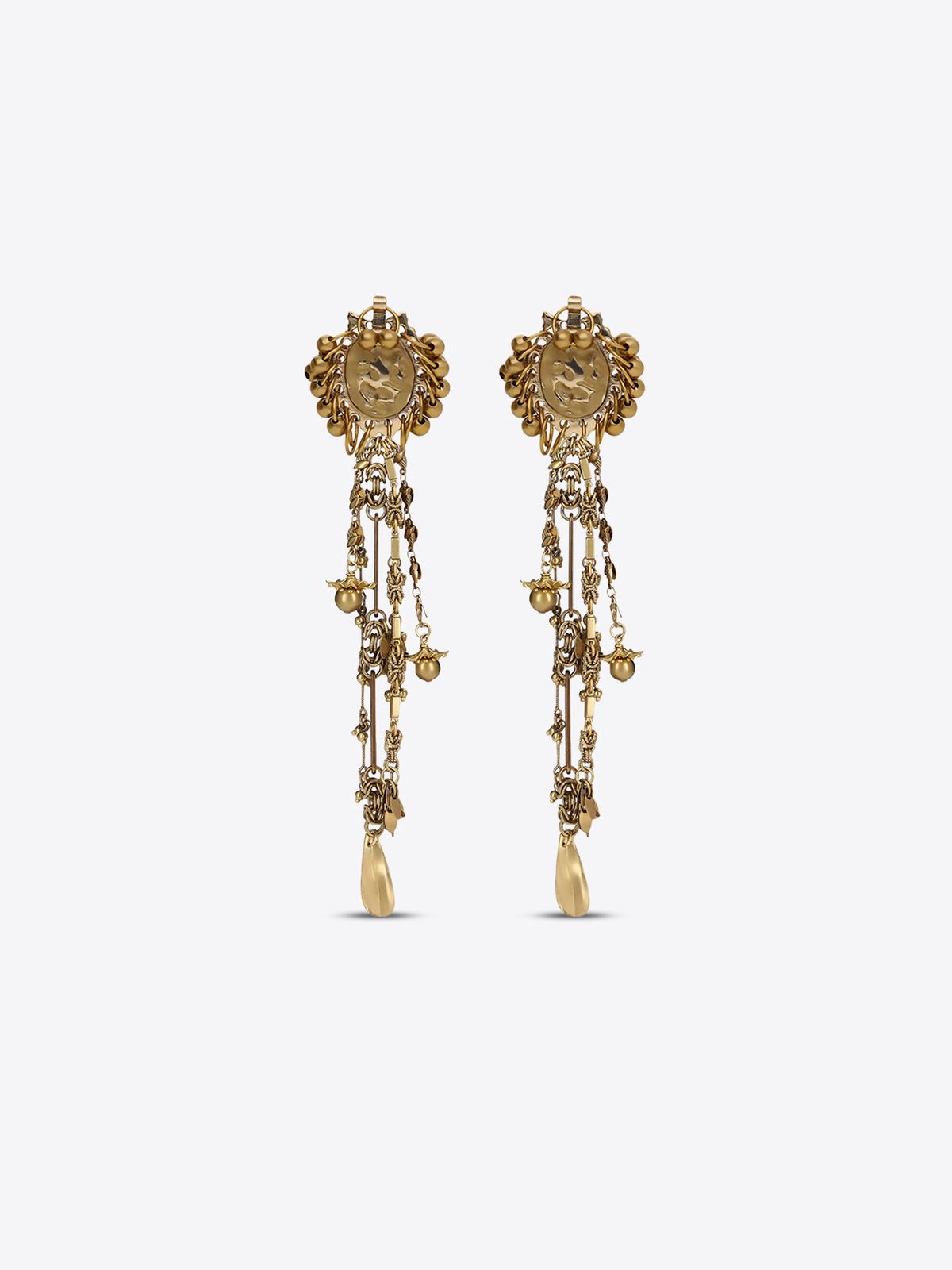 Long pendant earrings