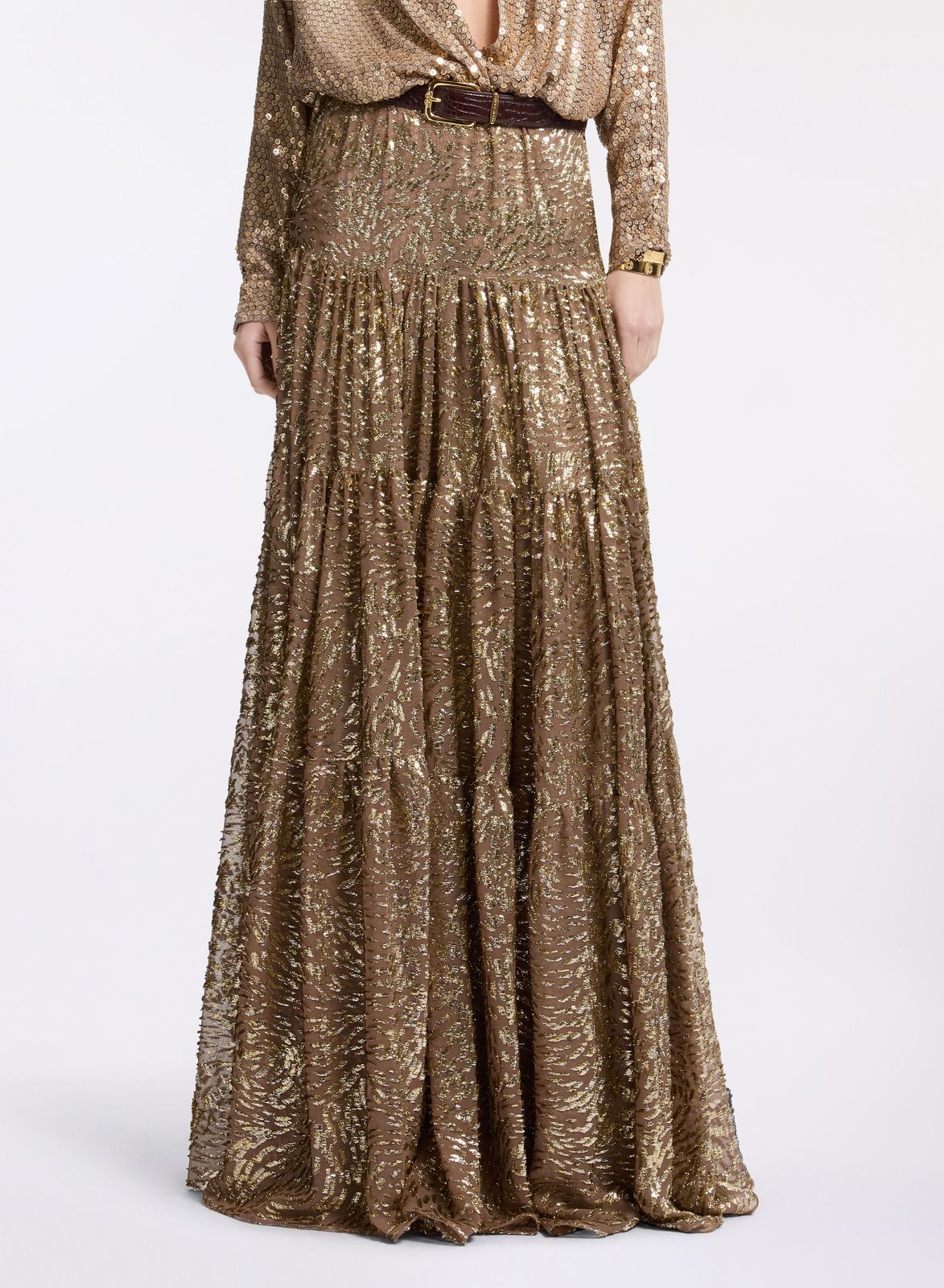 Fil Coupé Long Skirt