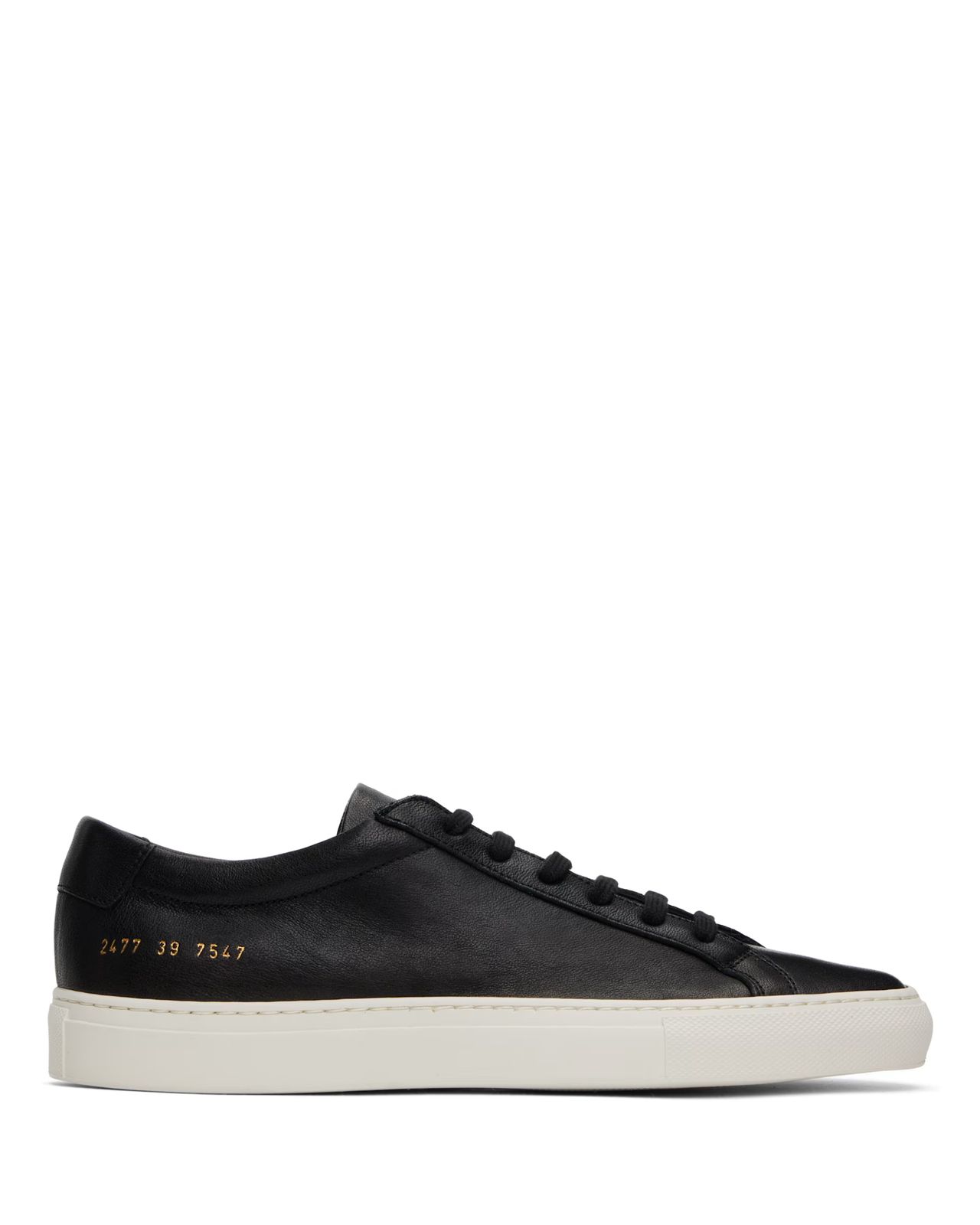 Summer Achilles Black Leather 2477 7547